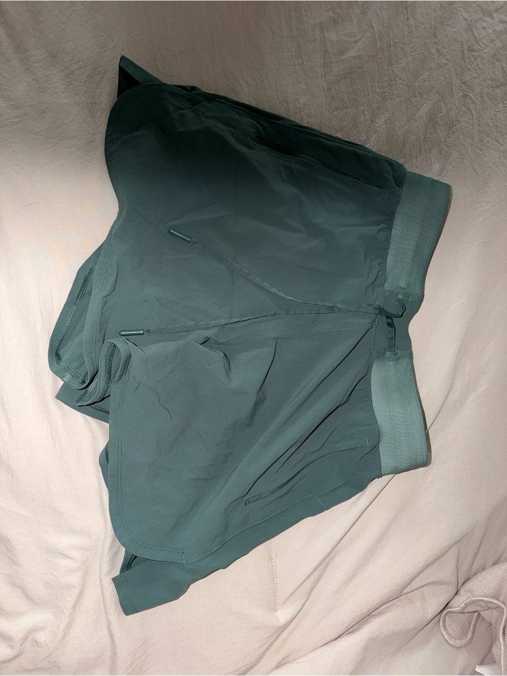 lululemon athletica Teal Green Athletic Shorts